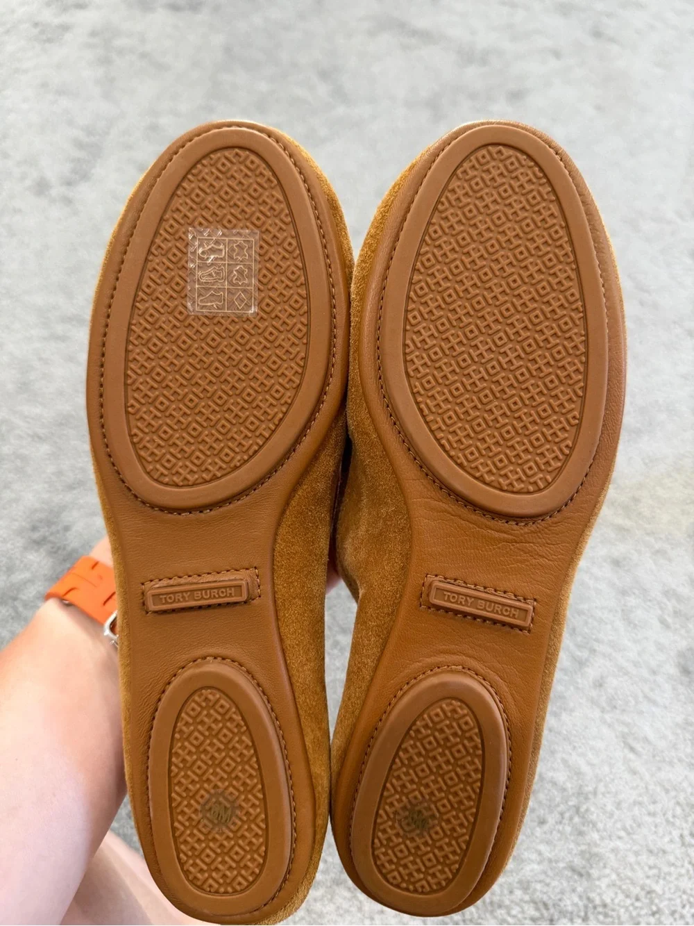 Tory Burch suede ballet